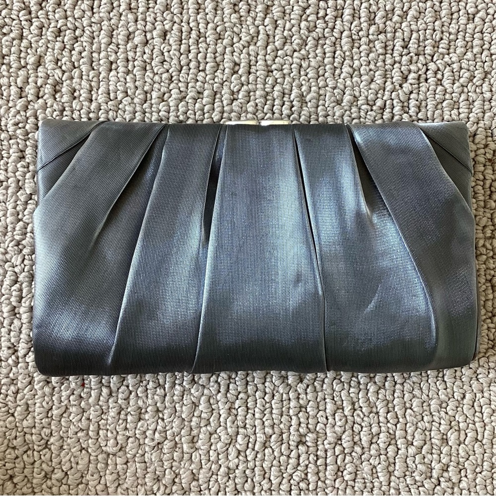 Grey Evening Bag Clutch by Nina